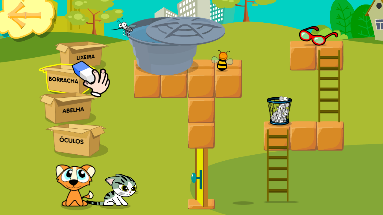 Screenshot Ariê e Yuki contra os mosquitos 04