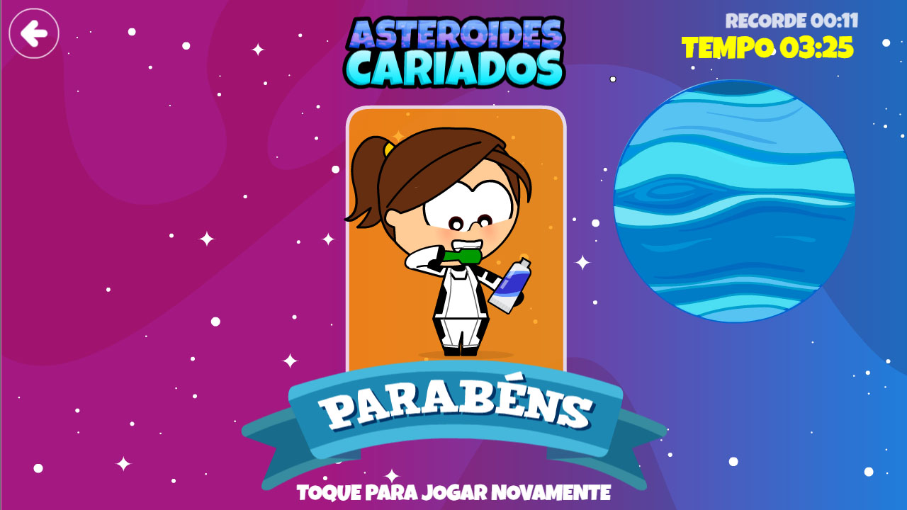 Screenshot Asteróides Cariados 06