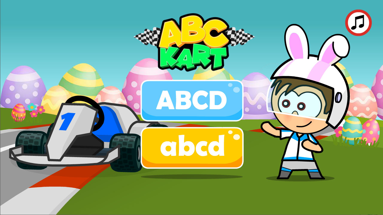 Screenshot ABC Kart Edição de Páscoa 02