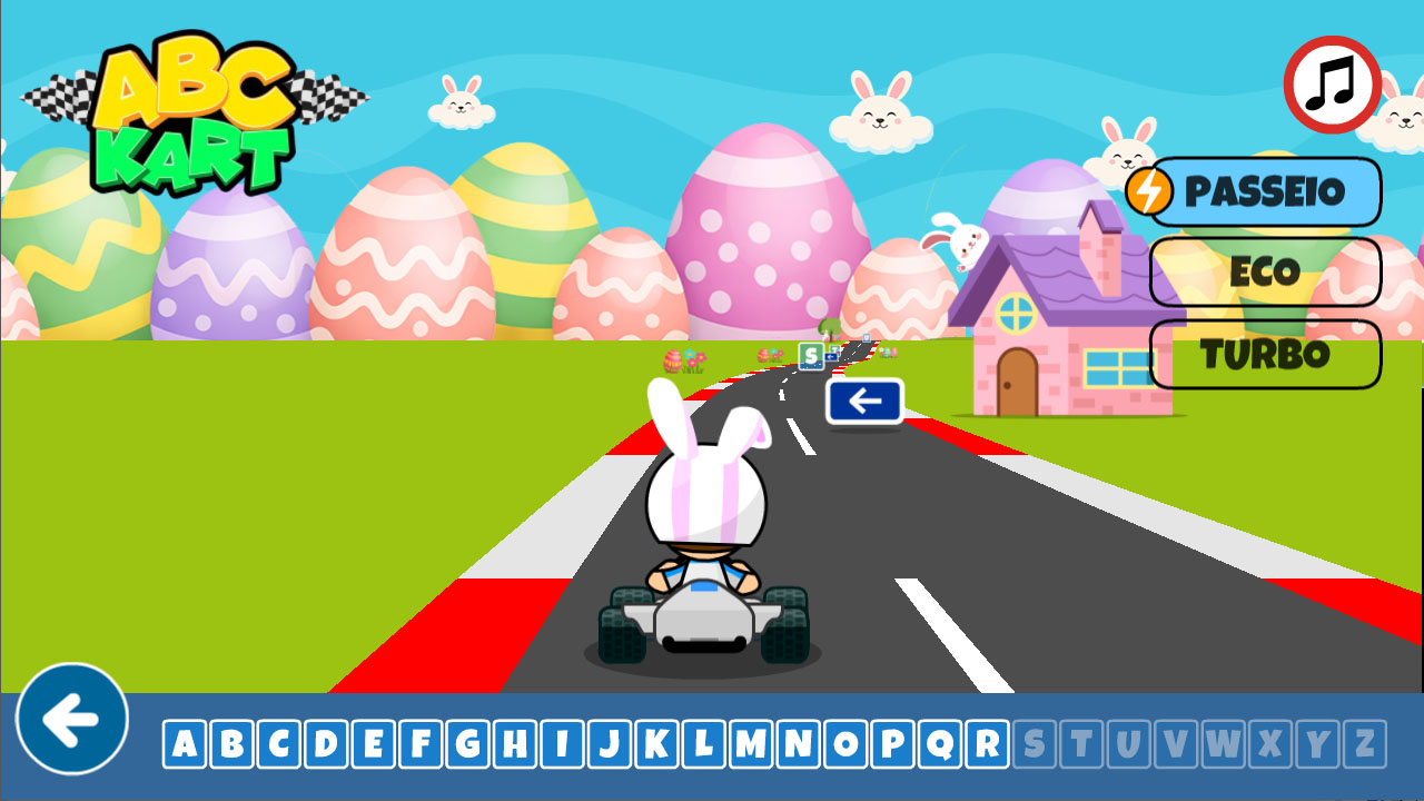 Screenshot ABC Kart Edição de Páscoa 03
