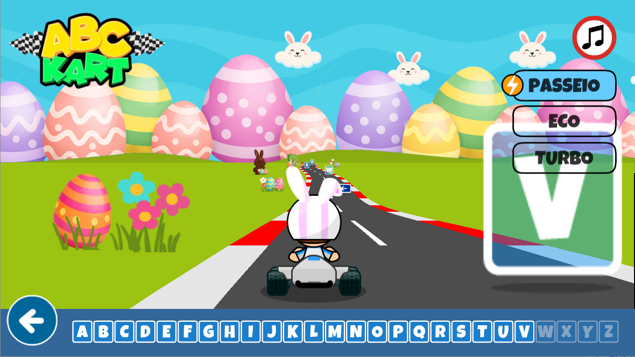 Screenshot ABC Kart Edição de Páscoa 04