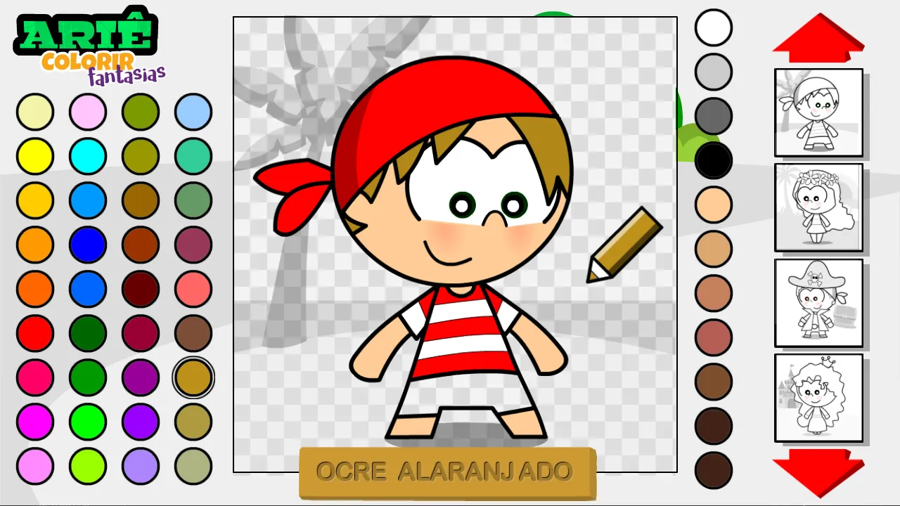 Screenshot Ariê Colorir Fantasias 02