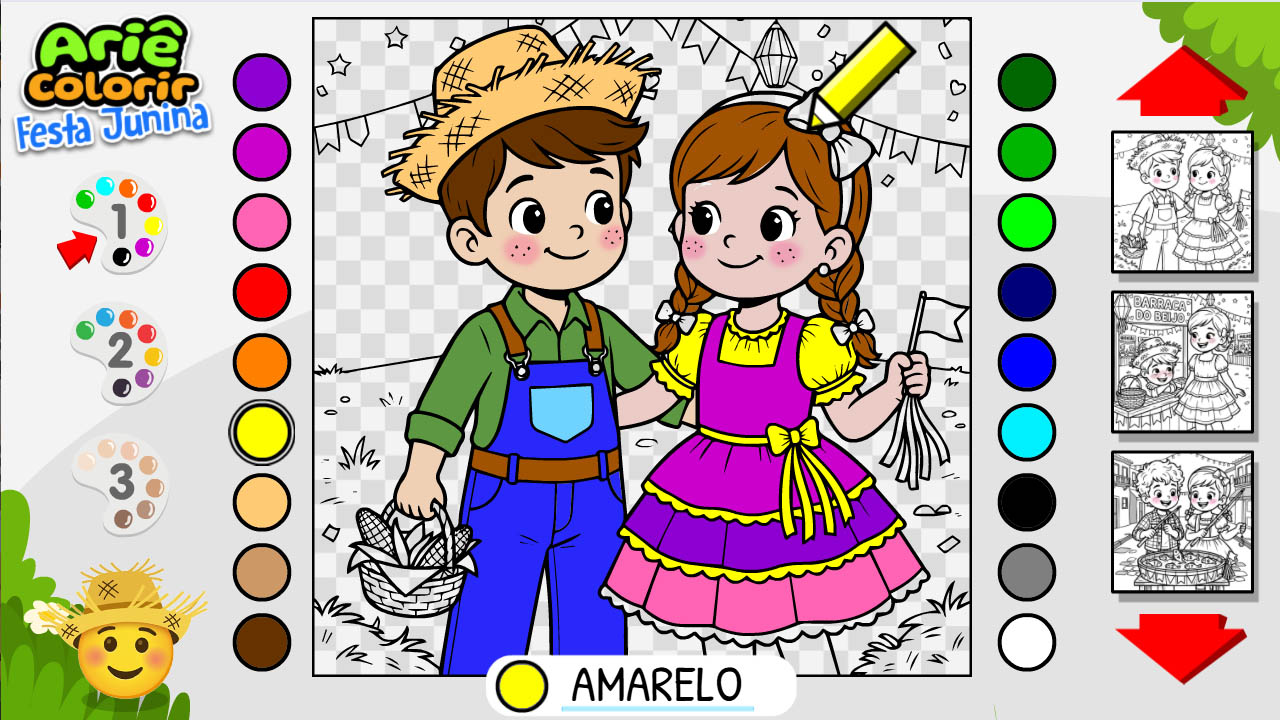 Screenshot Ariê Colorir Festa Junina 02