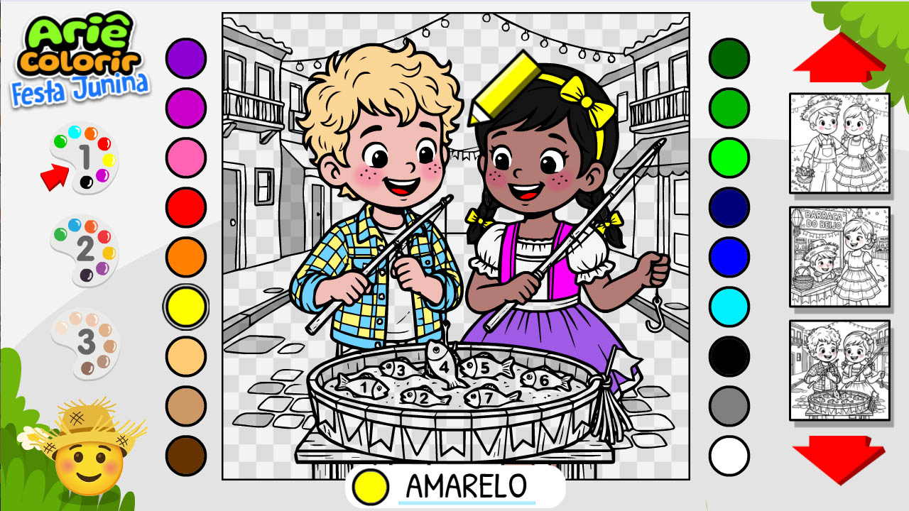 Screenshot Ariê Colorir Festa Junina 04