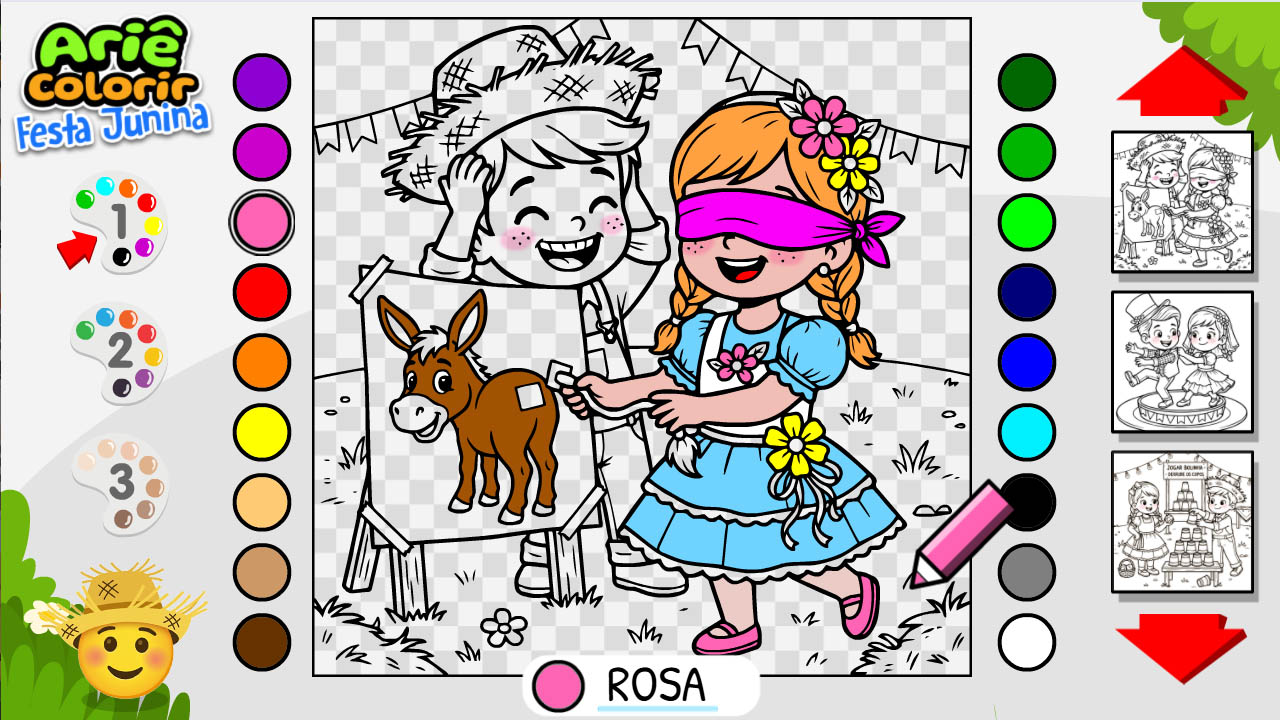 Screenshot Ariê Colorir Festa Junina 05