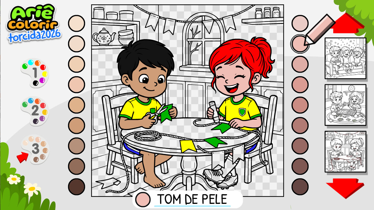 Screenshot Ariê Colorir Torcida 2026 (Versão Final) 04