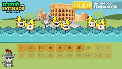 Screenshot Arie e os Patinhos, Números 03