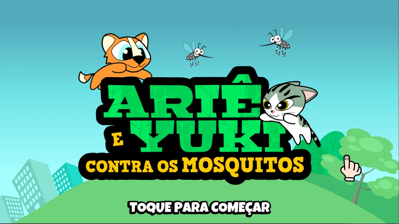 Screenshot Ariê e Yuki contra os mosquitos 01