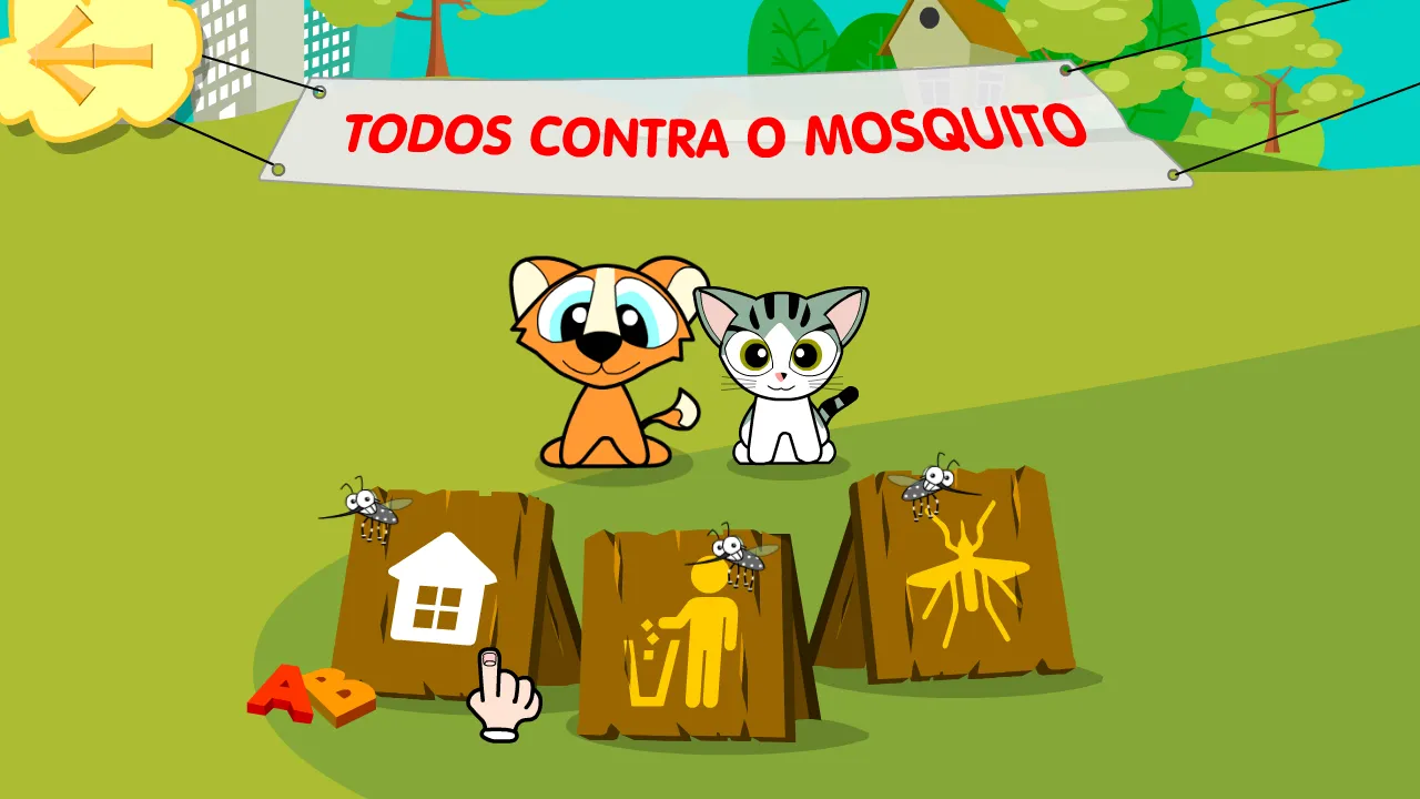 Screenshot Ariê e Yuki contra os mosquitos 03