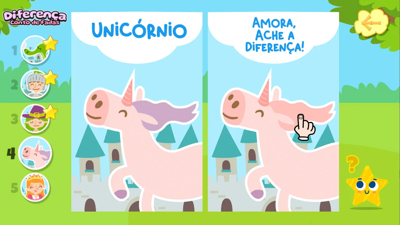 Screenshot Diferença Conto de Fadas 04