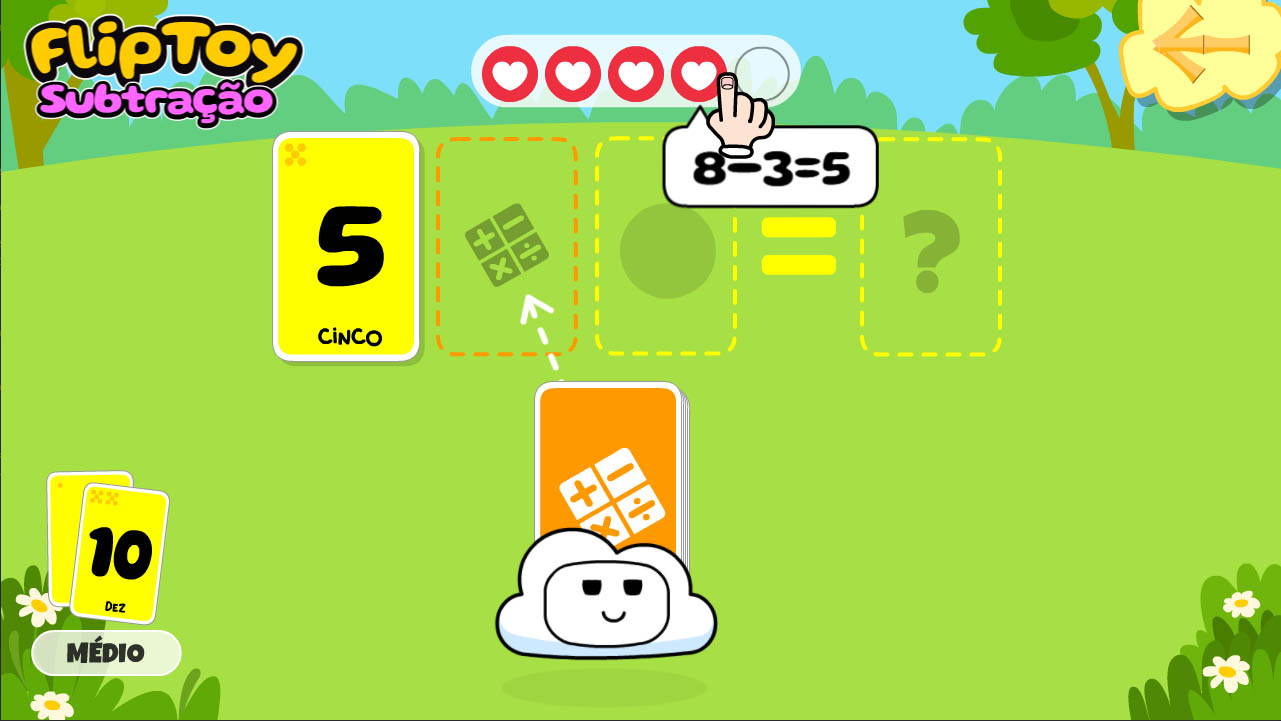 Screenshot FlipToy - Subtração 06