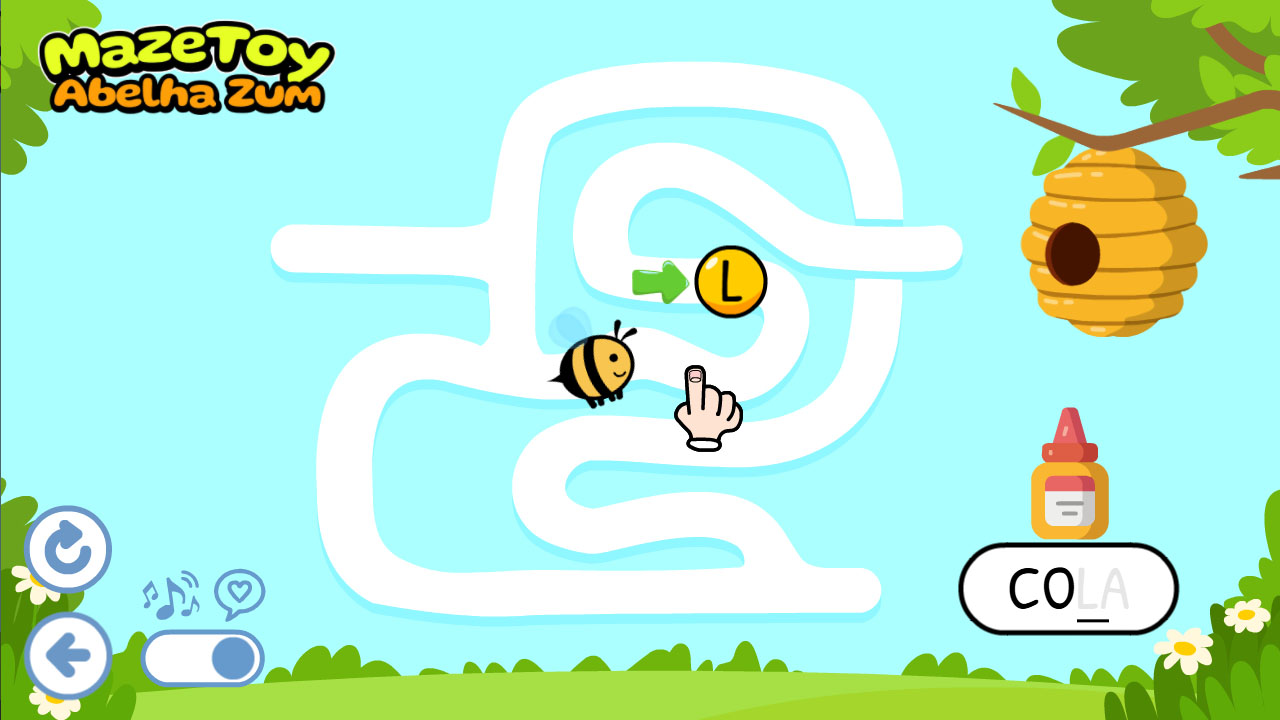 Screenshot MazeToy Abelha Zum 04