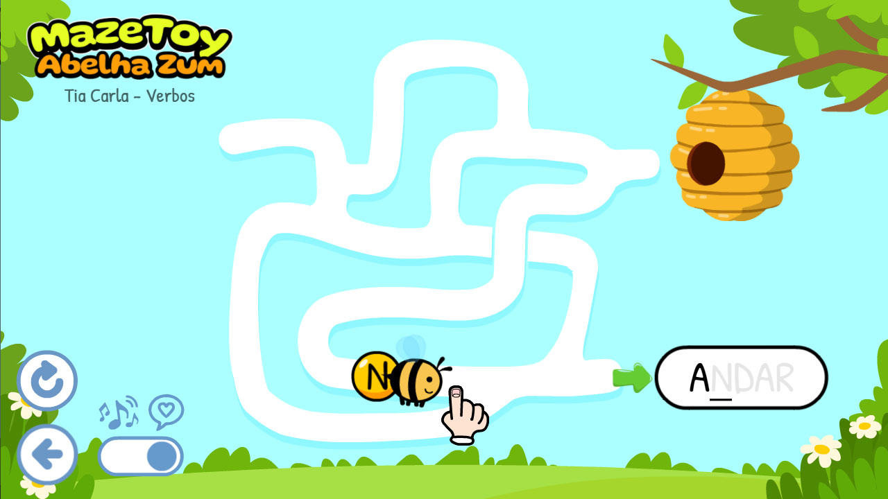 Screenshot MazeToy Abelha Zum 05