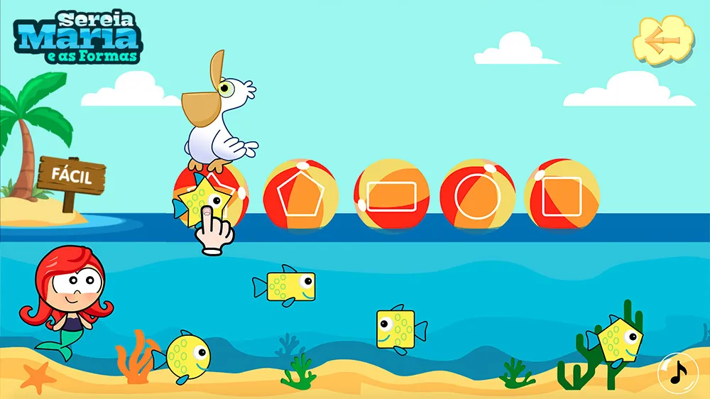 Screenshot Sereia Maria e as Formas 03