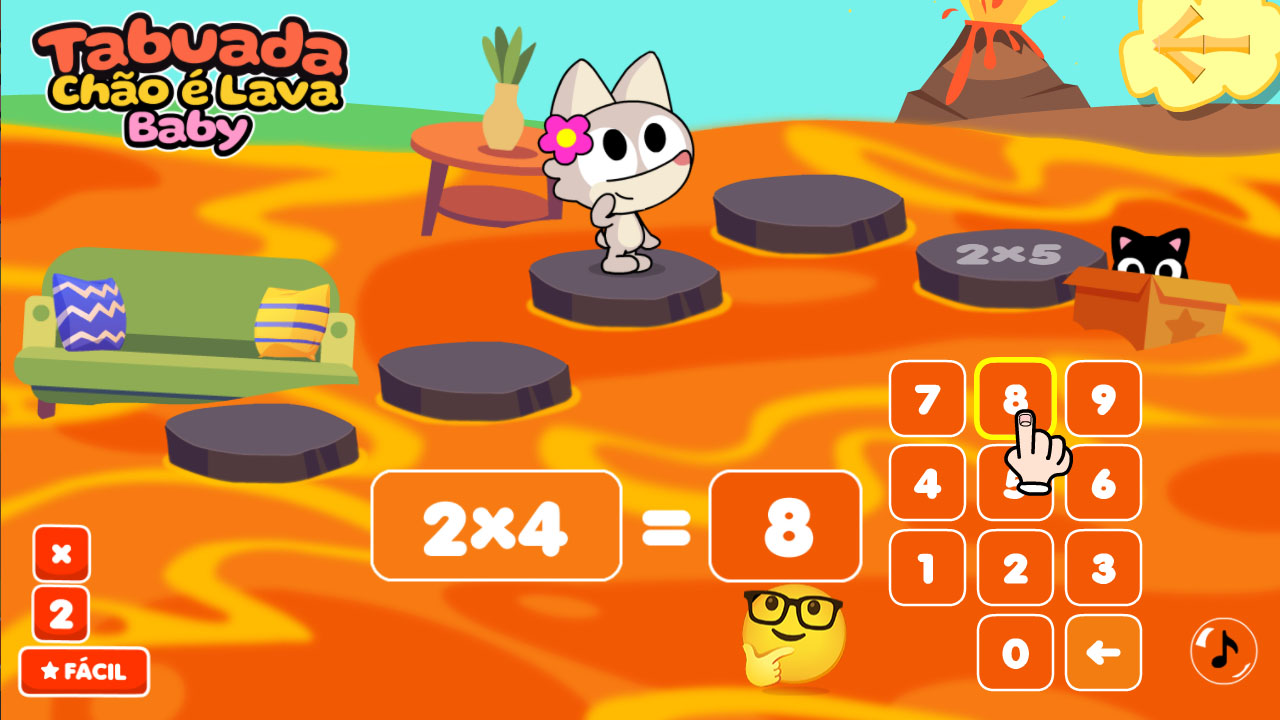Screenshot Tabuada Chão é Lava Baby 05