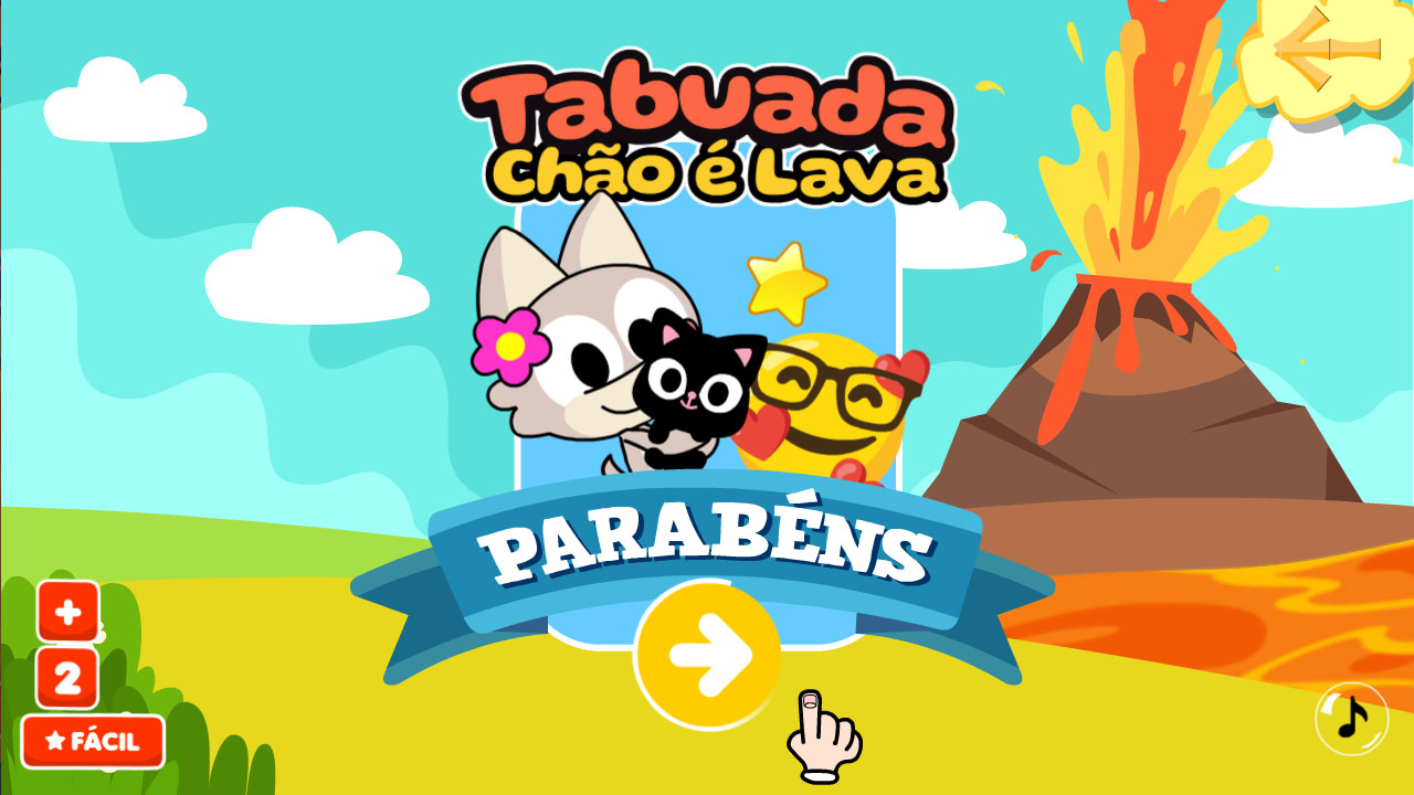 Screenshot Tabuada Chão é Lava 05