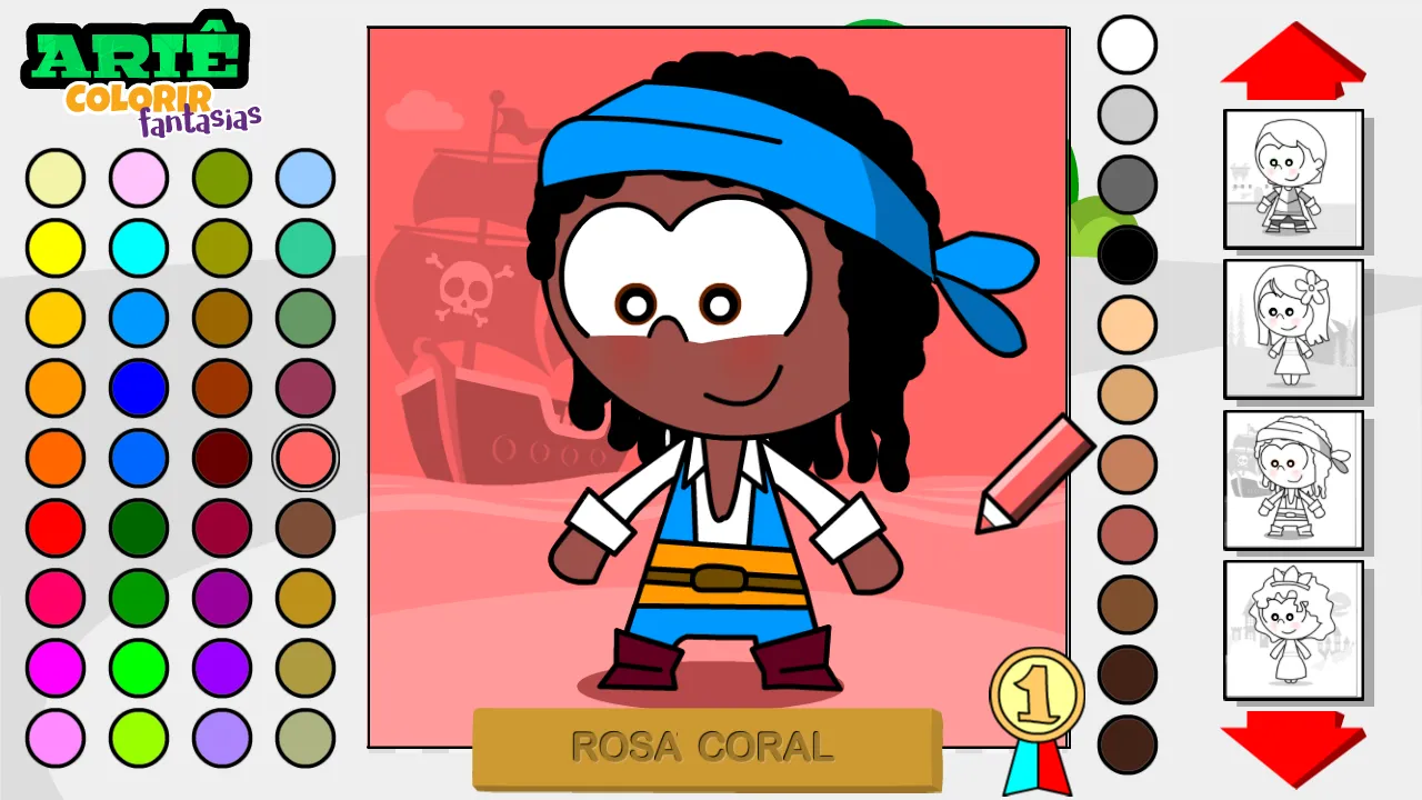Screenshot Ariê Colorir Fantasias 03