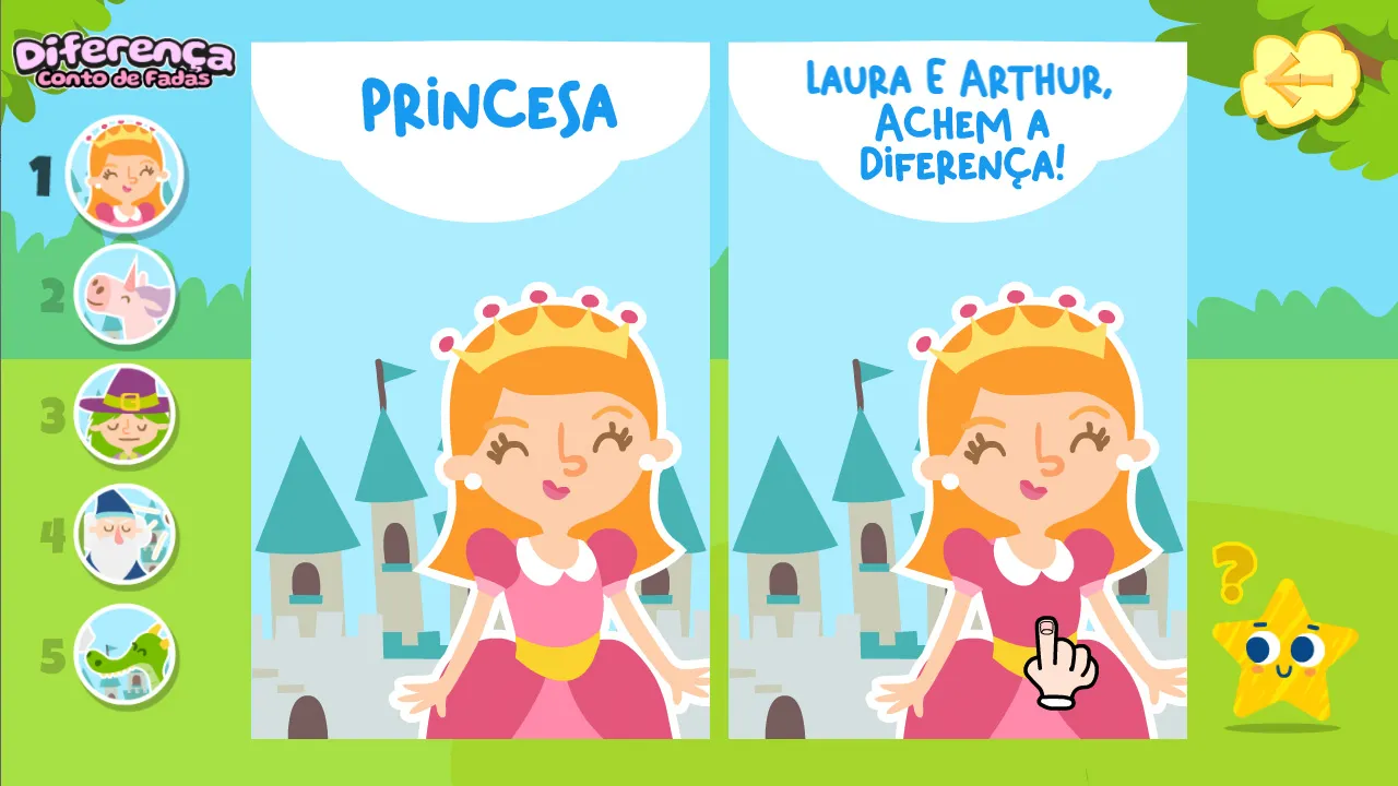 Screenshot Diferença Conto de Fadas 03