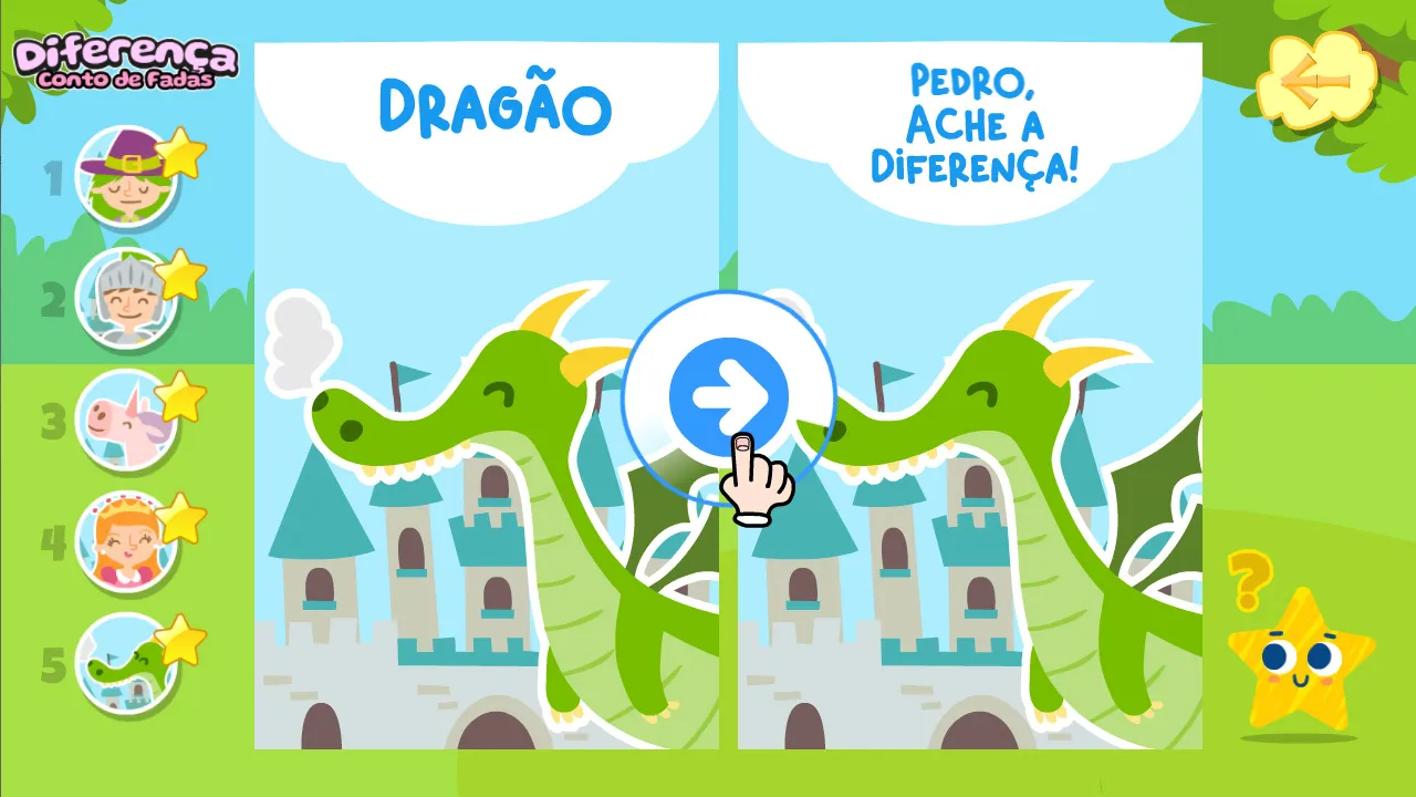 Screenshot Diferença Conto de Fadas 05