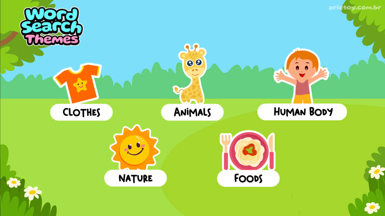Screenshot Word Search - Themes 02