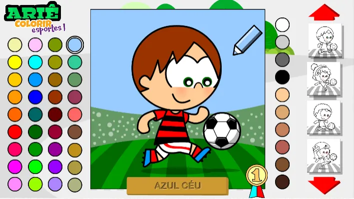 Screenshot Ariê Colorir Esportes 03