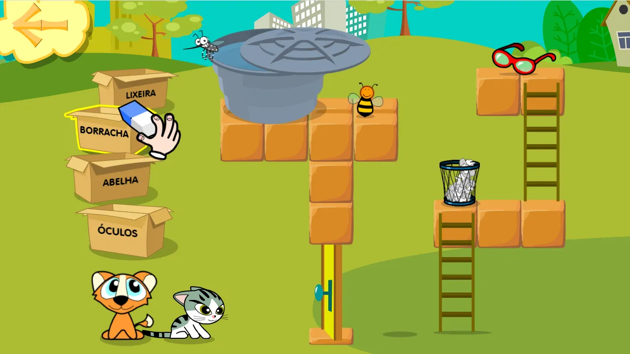 Screenshot Ariê e Yuki contra os mosquitos 04