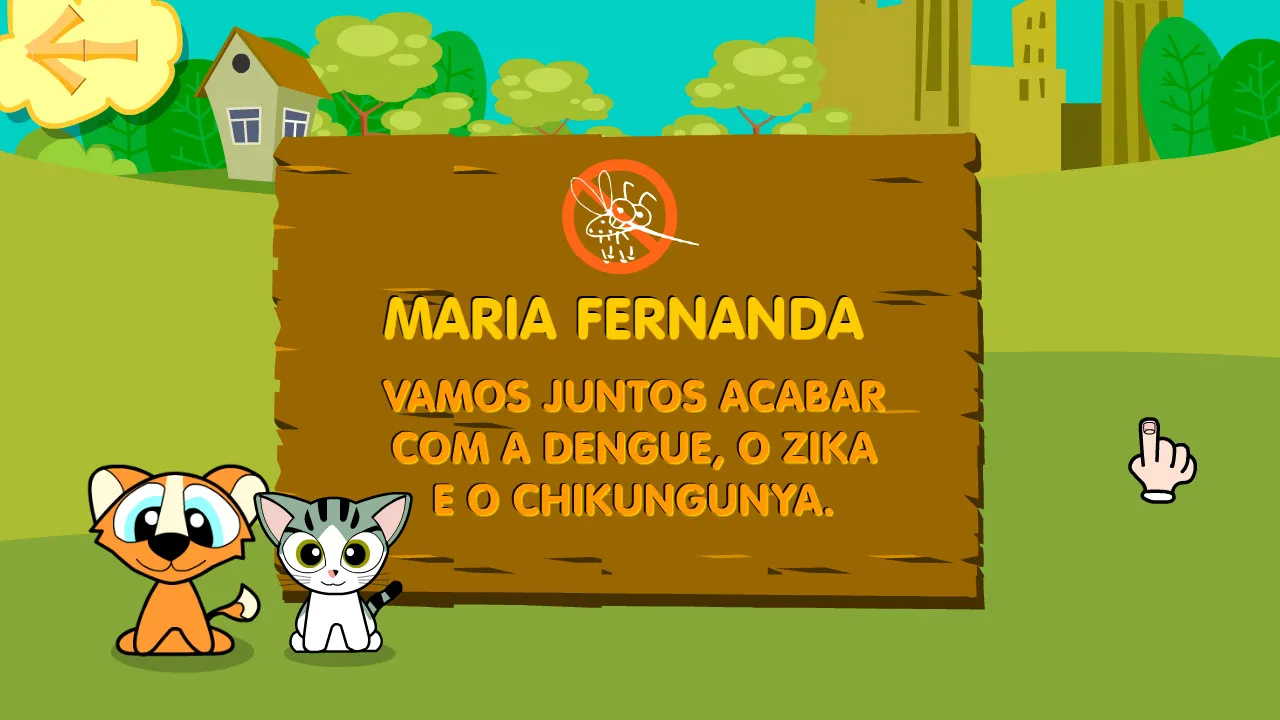 Screenshot Ariê e Yuki contra os mosquitos 08