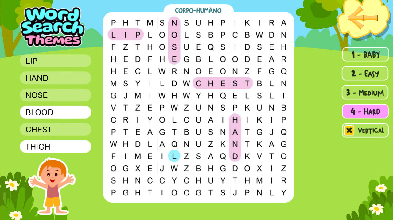 Screenshot Word Search - Themes 06