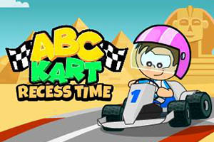 ABC Kart - Recess Time, Pseudo 3D Race