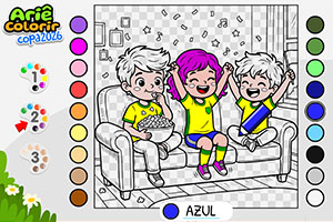 Ariê Colorir - Torcida