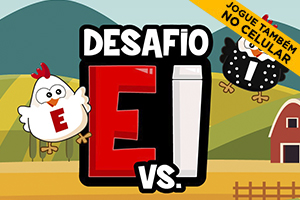 Desafio E vs I - Ditado