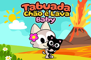 Tabuada Chão é Lava (adição, subtração, multiplicação, divisão)