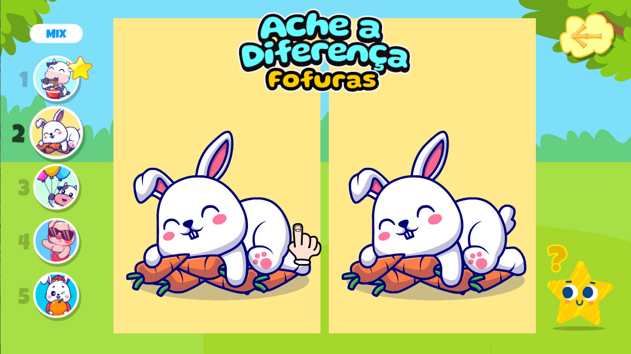 Screenshot Ache a Diferença - Fofuras 05