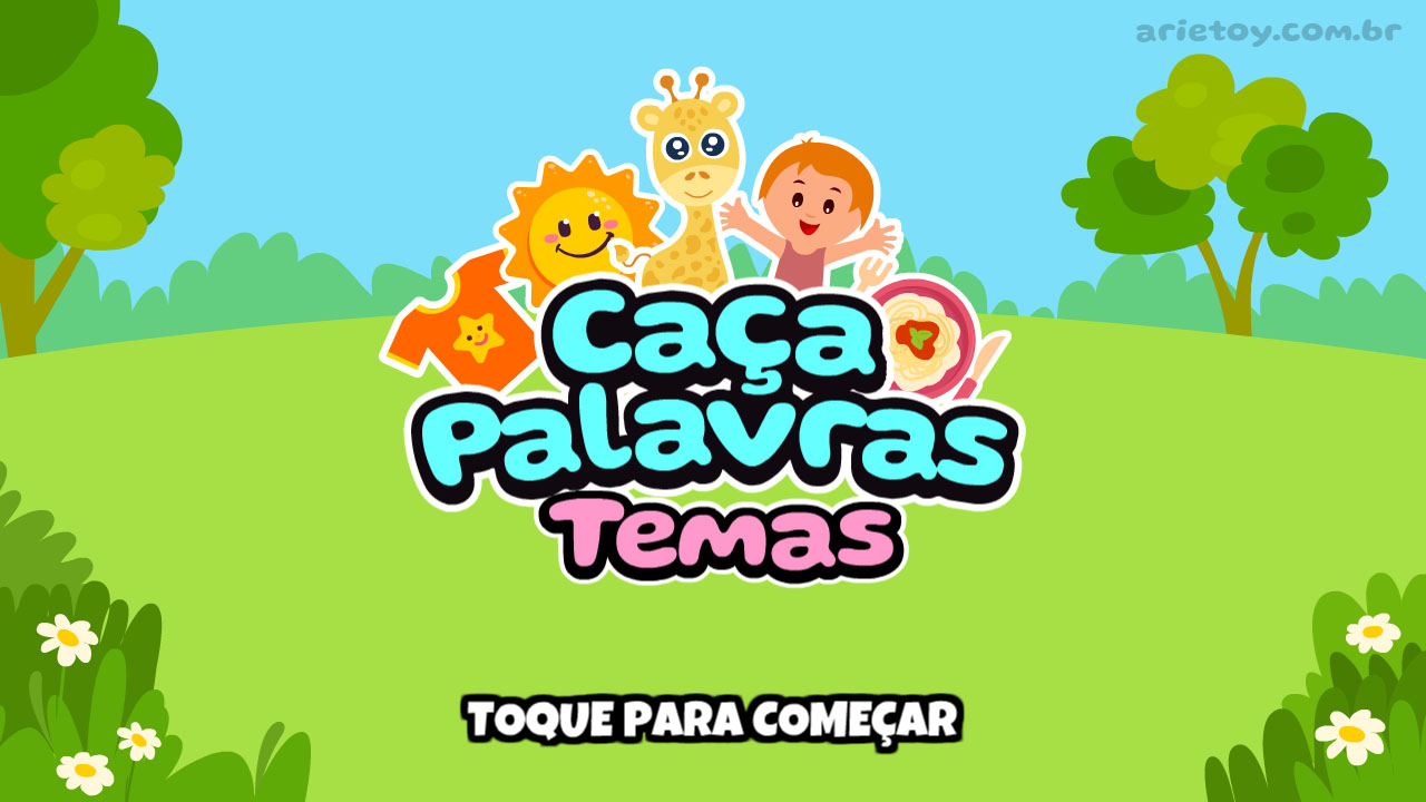 Screenshot Caça-Palavras Temas 01