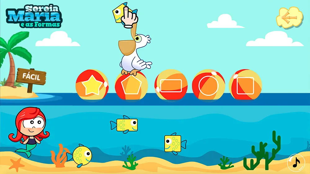 Screenshot Sereia Maria e as Formas 04