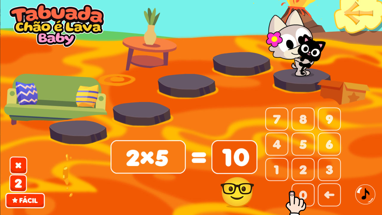 Screenshot Tabuada Chão é Lava Baby 06