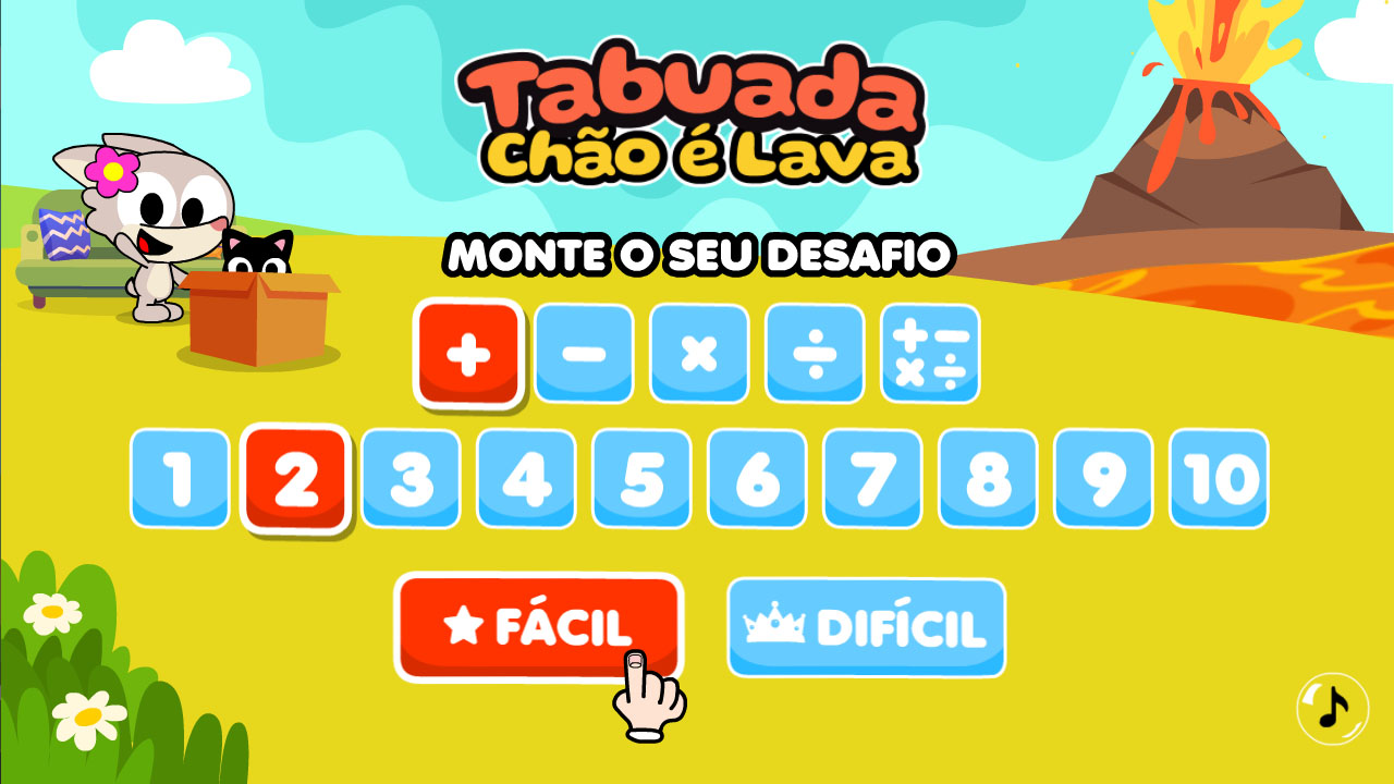 Screenshot Tabuada Chão é Lava 02