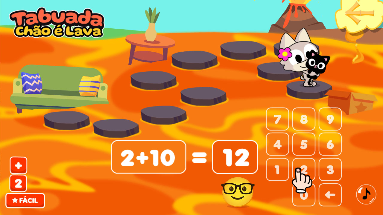 Screenshot Tabuada Chão é Lava 04