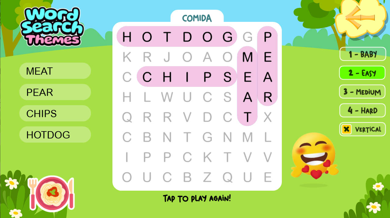 Screenshot Word Search - Themes 07